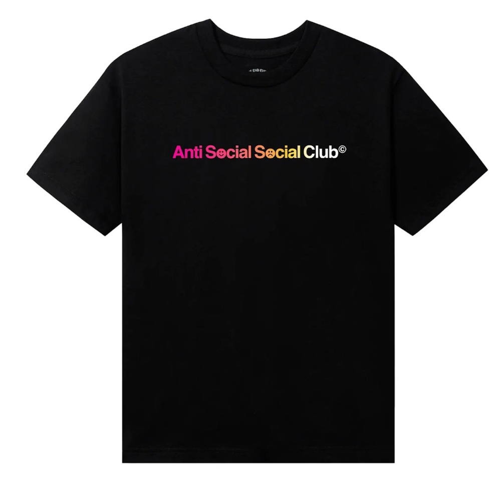 Anti Social Social Club Indoglo Tee Size Large